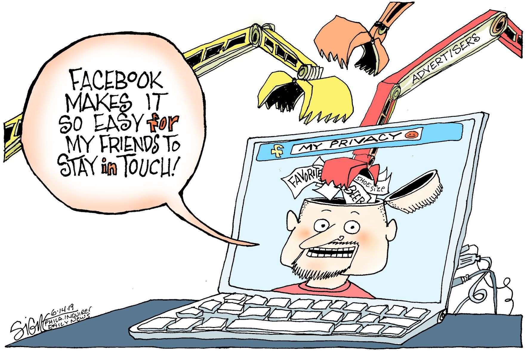 Signe Wilkinson editorial cartoon